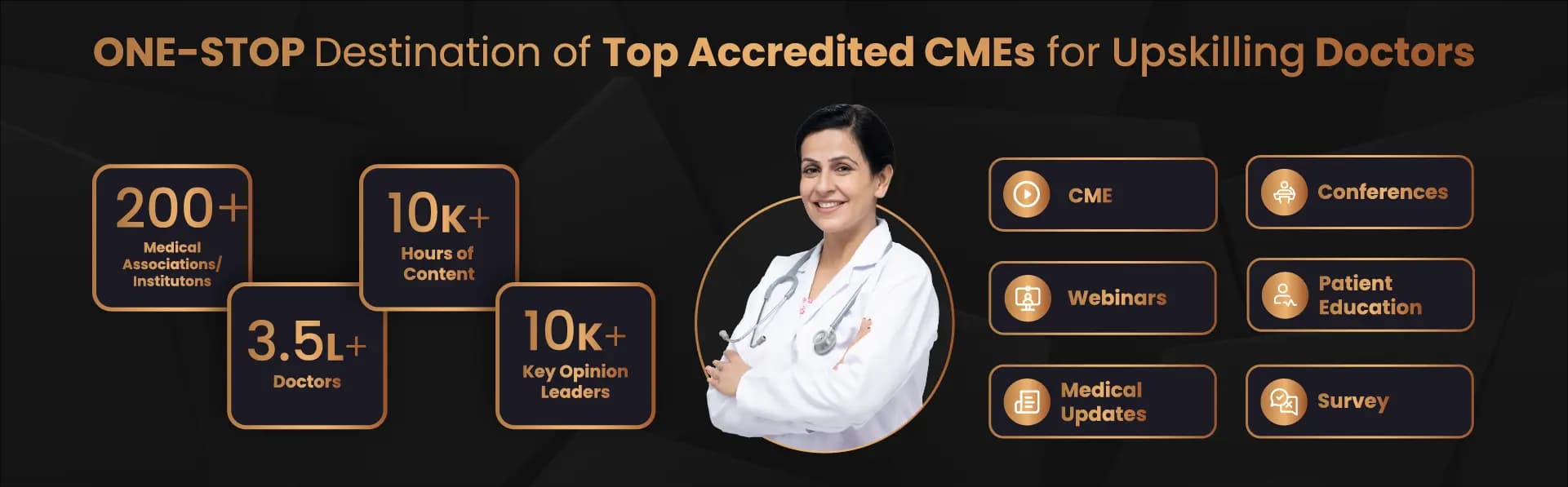 One Stop Destination For Top Accredited CMEs for Up skilling Doctors