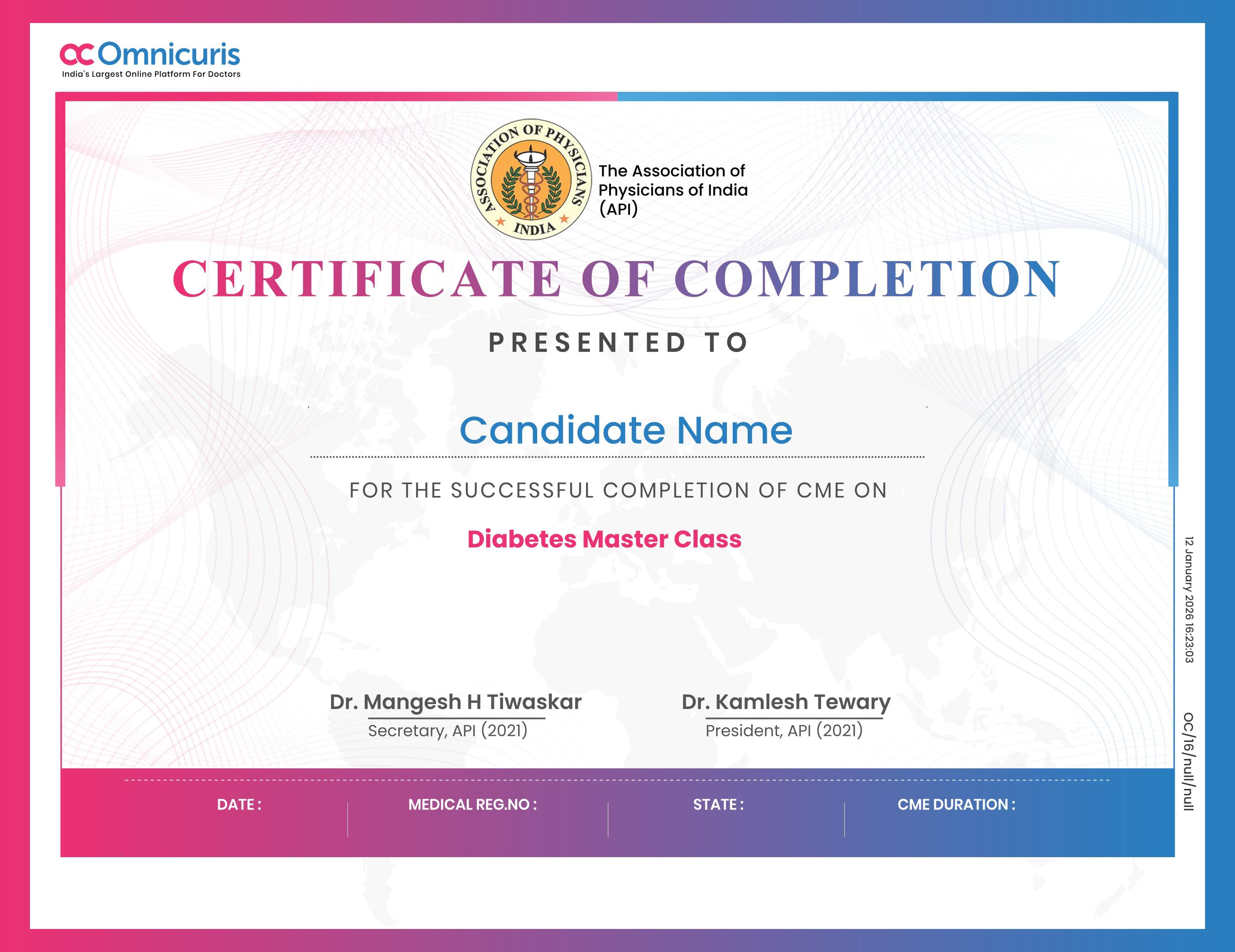 Certificate Preview